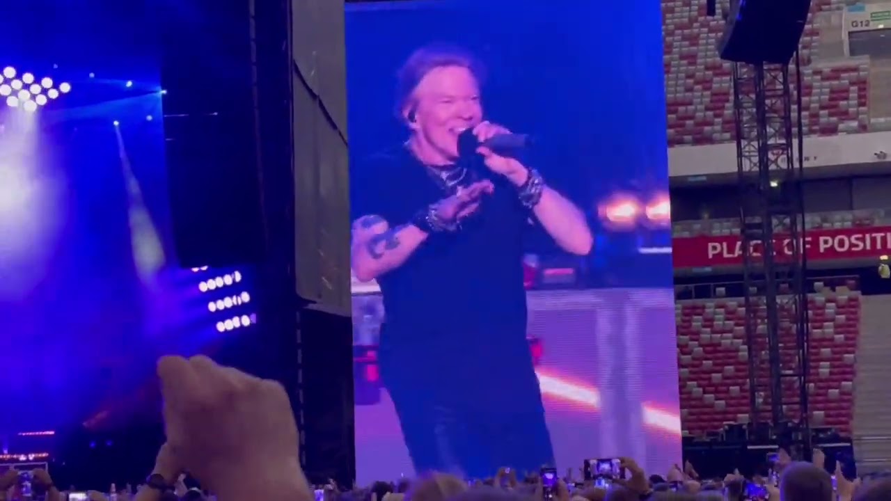 You Could Be Mine - Guns N' Roses - Live @ PGE Narodowy, Warsaw, Poland - 12.07.2025