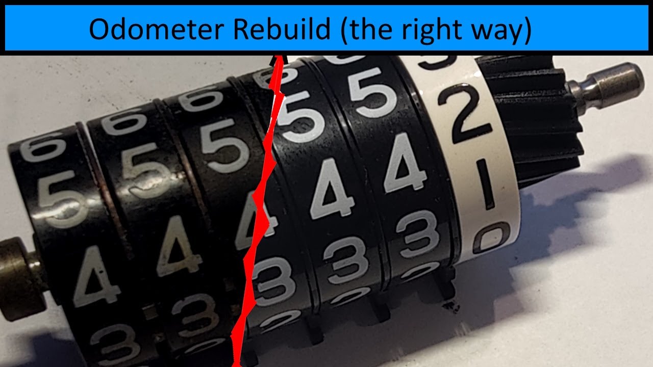 How to Rebuild your broken Toyota Fj40 Odometer (the right way)