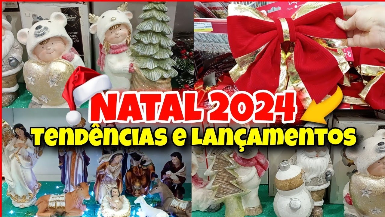 ✅NATAL 2024 TENDÊNCIAS E LANÇAMENTOS|DECORAÇÕES DE NATAL|LOJA CHINATOWN  💕#natal2024