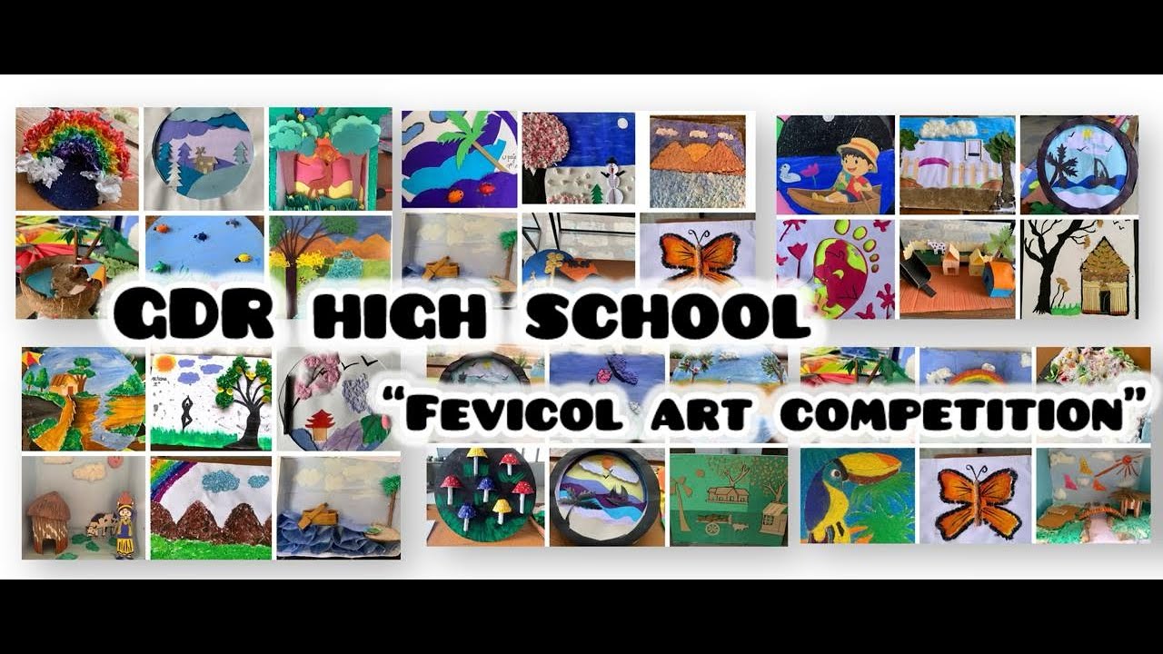 GDR HIGH SCHOOL - FEVICOL ART COMPETITION - 2024