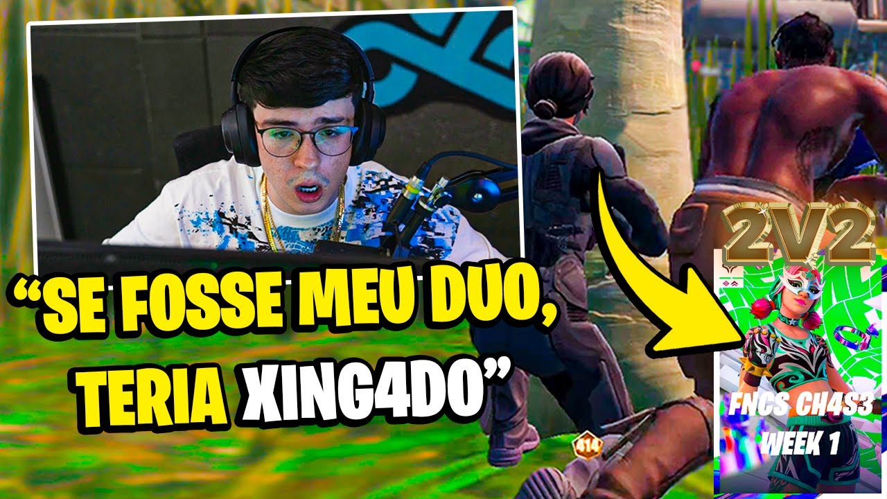 BLACKOUTZ REAGE: FIGHT 2V2 DOS PROS NA FNCS MAJOR 3 WEEK 1! #45