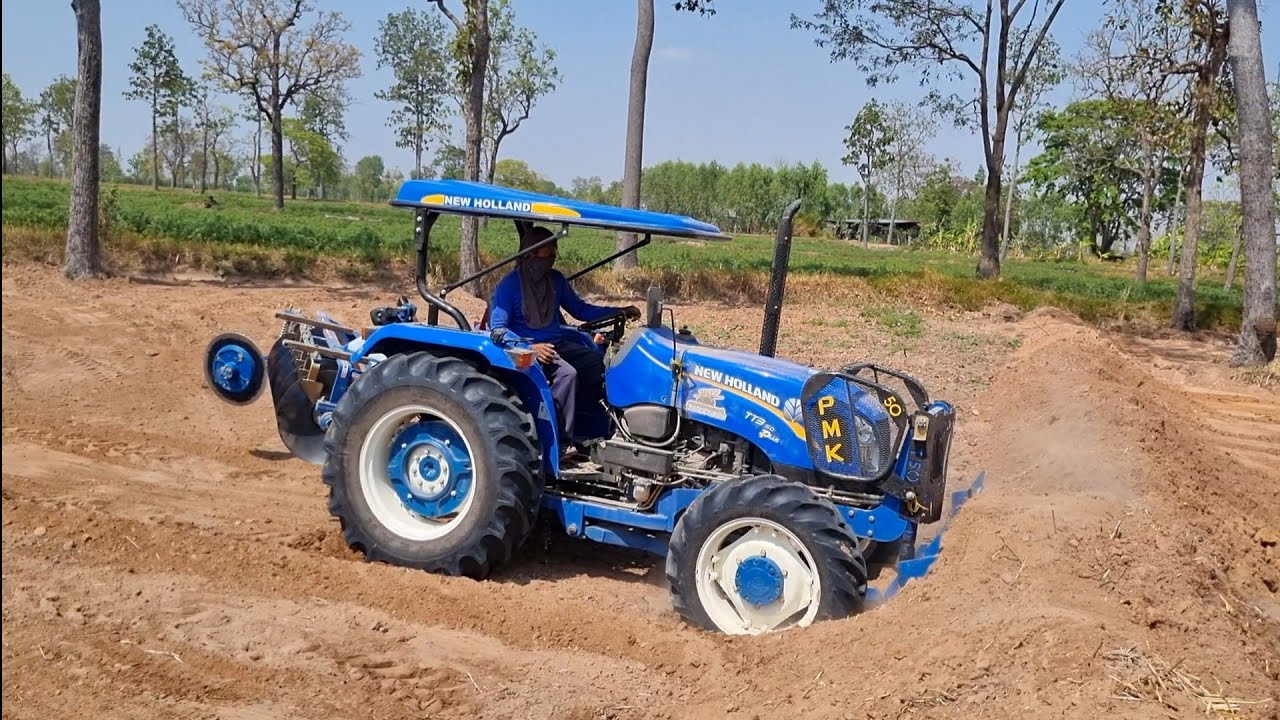 มาดูคันแรง NewHolland Tt 3.50 plus ดันดินปั้นคันแทนาครับ
