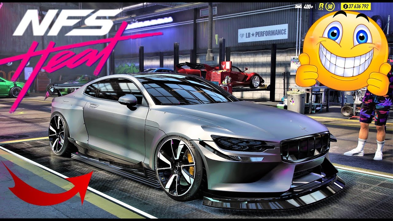 NFS Heat Polestar 1 Custom + test