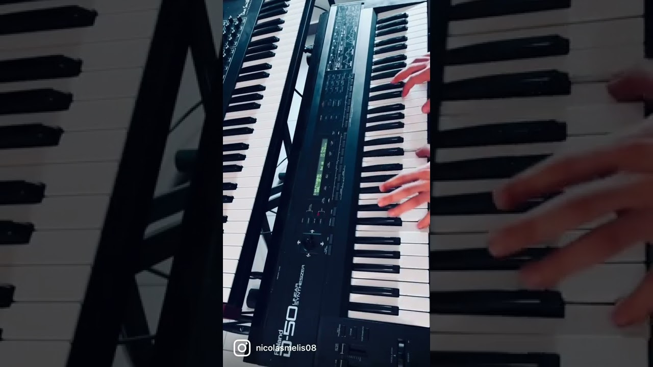 Roland D50 famous songs🎹#enya #roland #synth