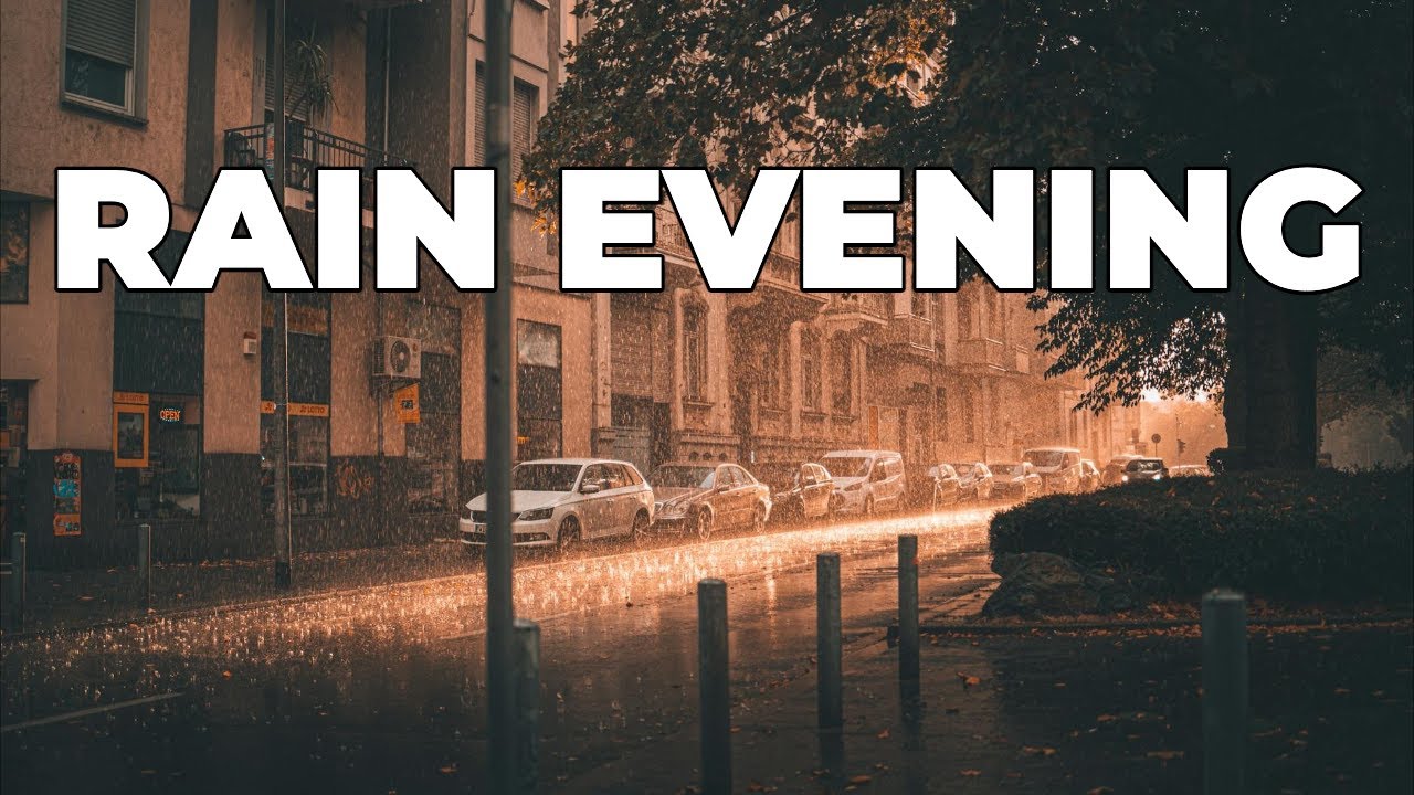 Rainy Evening for Calm Relaxation | Soft Ambient to Unwind