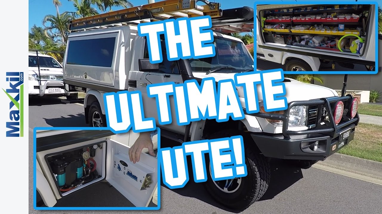The Best Work Ute! - The Toyota Landcruiser