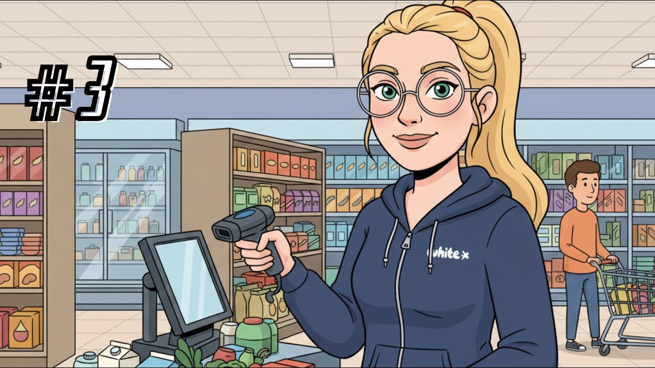 TOOK OUT MY FIRST LOAN!!!! (Supermarket Simulator) #3