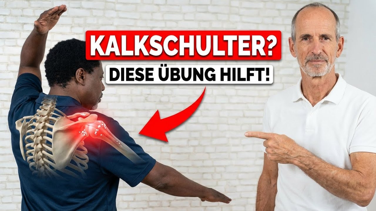 Diese Übungen zeige ich meinen Patienten bei Kalkschulter