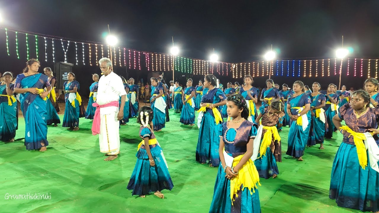 Live மாரியம்மன் வள்ளிக்கும்மி சிறப்பு நிகழ்ச்சி கிராமத்துக்கிறுக்கி