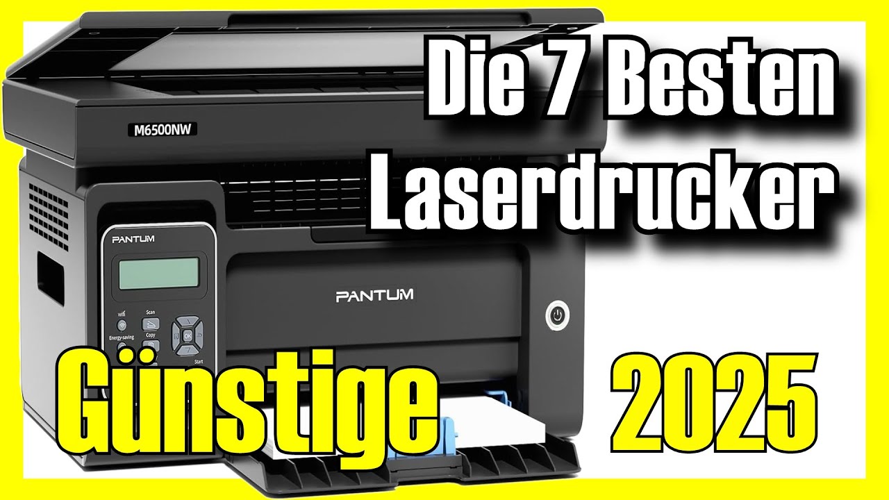 🖨️🔥 Die 7 BESTEN G&Uuml;NSTIGEN Laserdrucker von Amazon [2025]✅[Preis/Leistung] Testsieger Vergleich