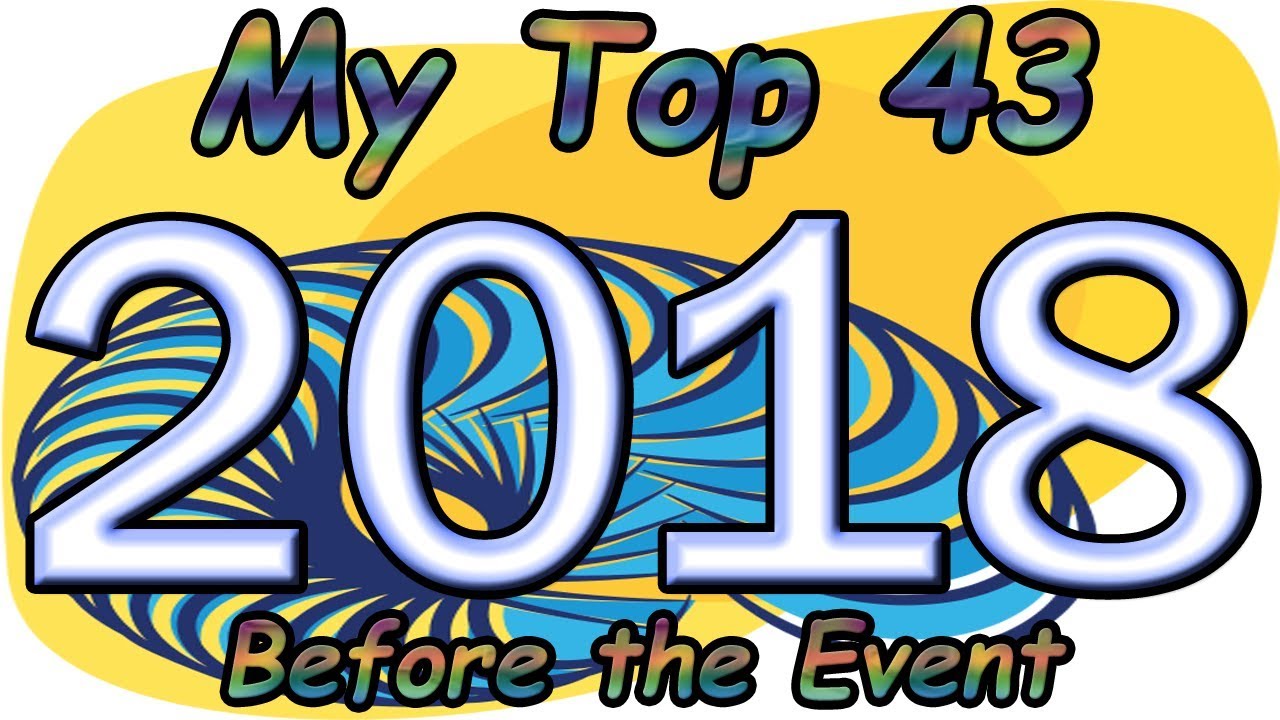 Eurovision 2018 - My Top 43 [with comments] (Before the Event)