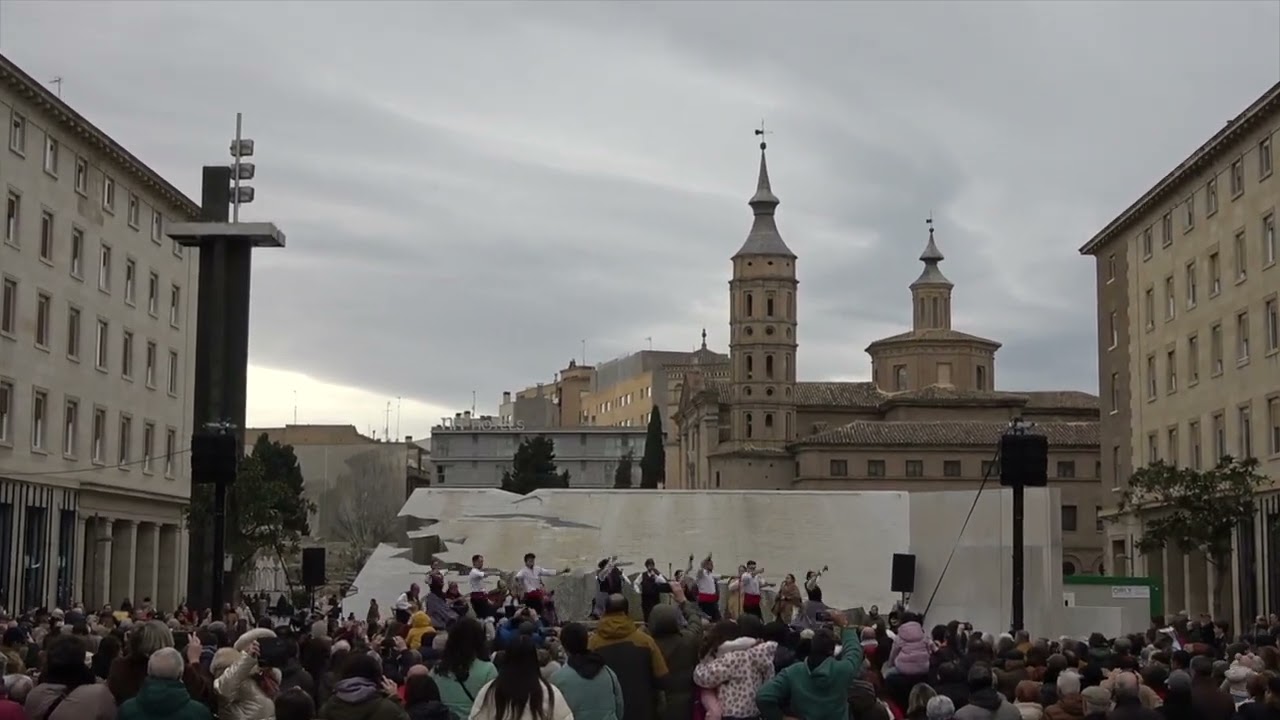 Los Sitios de Zaragoza  Día de San Valero  29 de enero de 2025  Plaza del Pilar