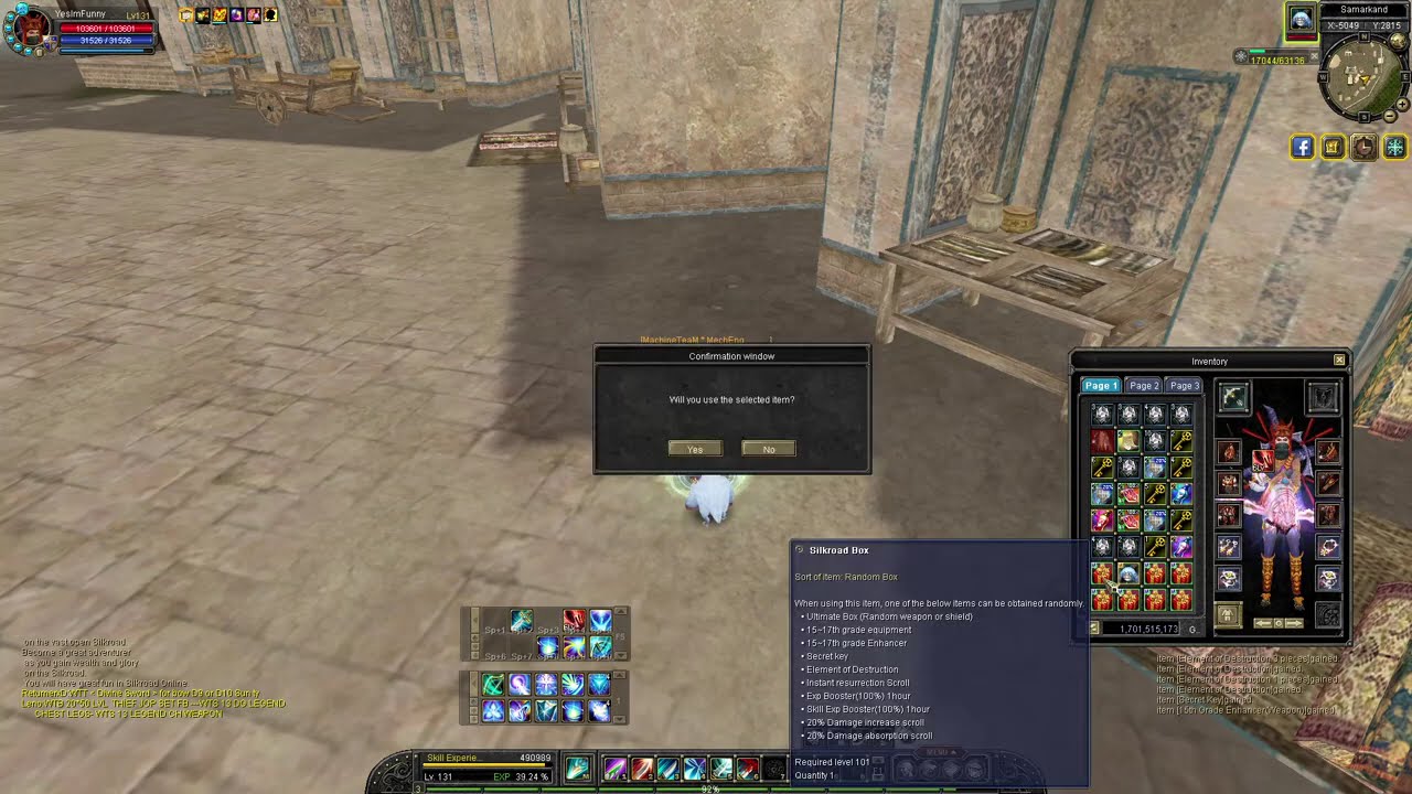 84 ADET SİLKROAD BOX AÇTIK TAM 1.2K SİLK!!!! #thanatos  #silkroadonline #isro #silkroad