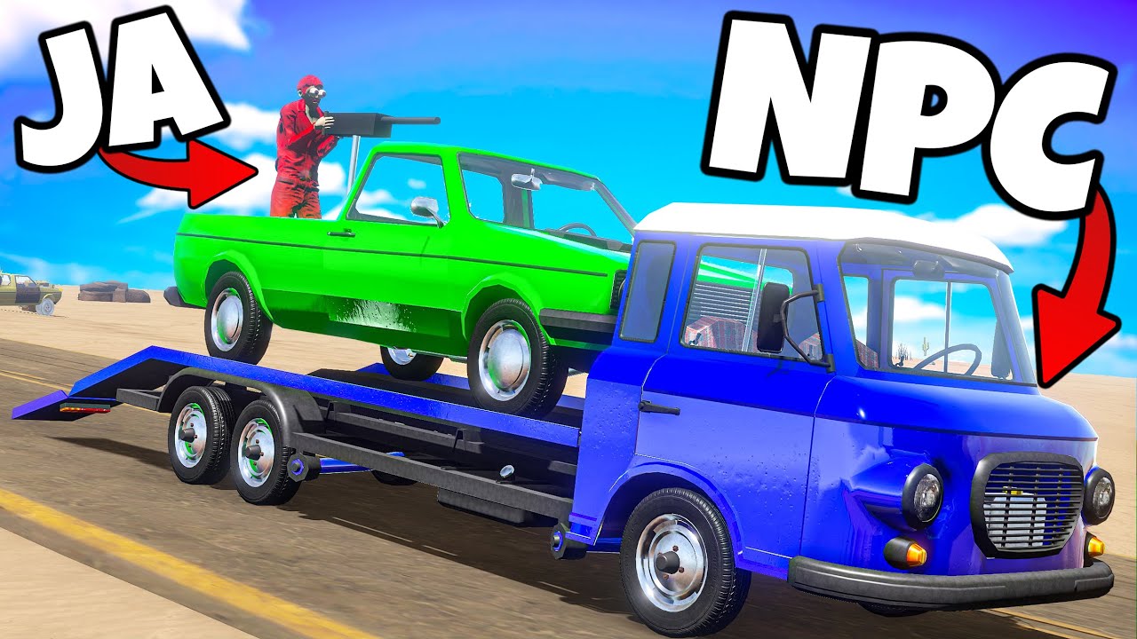 ❄️JEŻDŻĘ LAWETĄ Z MINIGUNEM XD!? | The Long Drive |