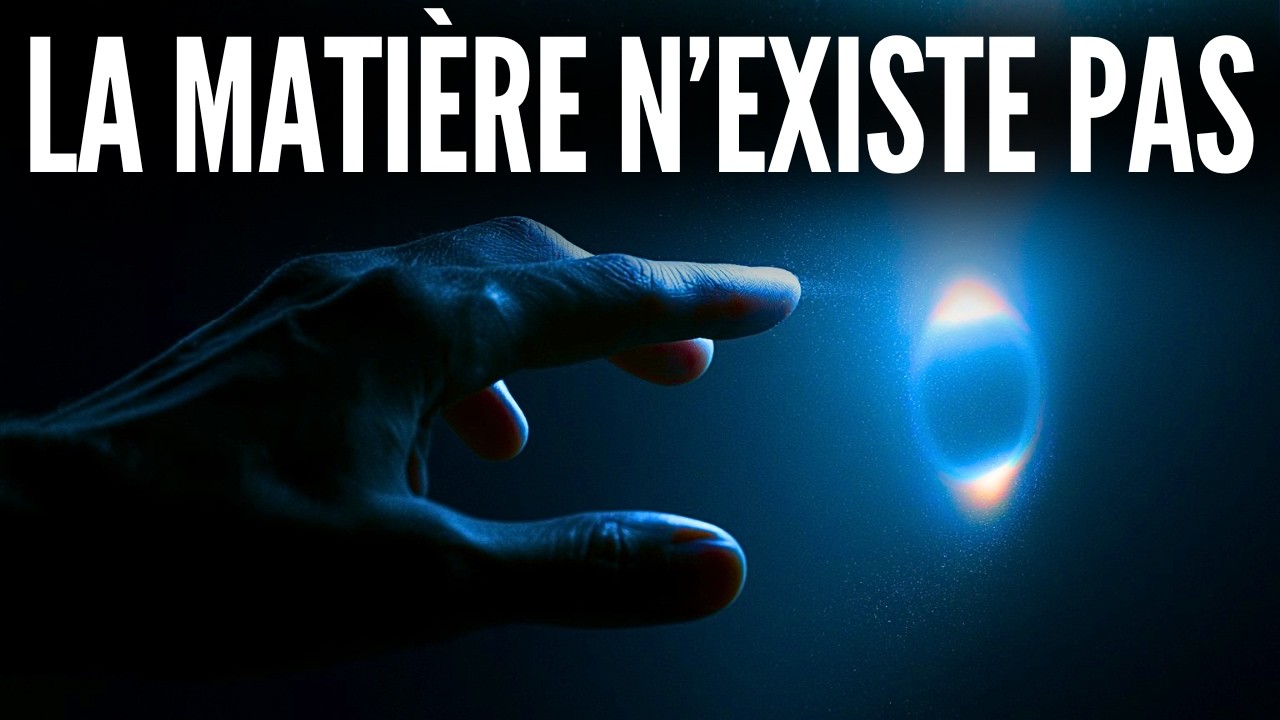 La PREUVE que la MATI&Egrave;RE n&rsquo;existe PAS (La th&eacute;orie quantique des champs)