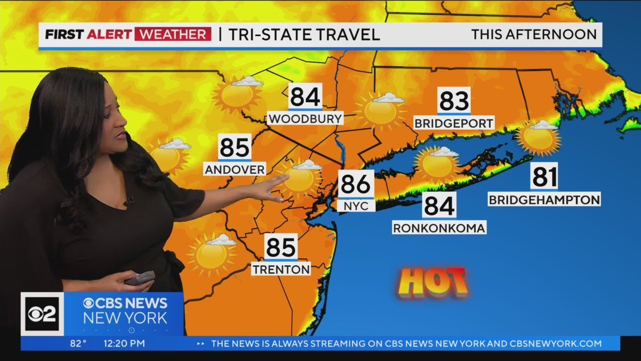 First Alert Weather: CBS2's Friday afternoon update - 5/12/23