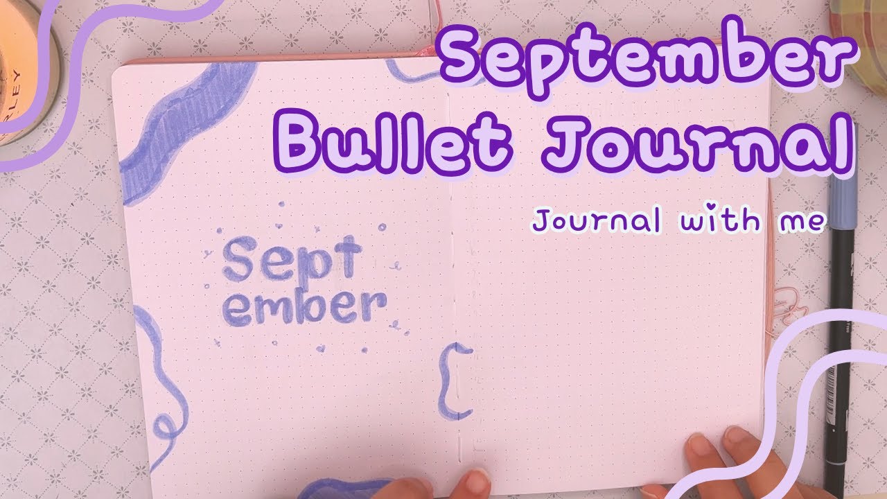 My Bullet Journal Setup for September | Plan with me 💖