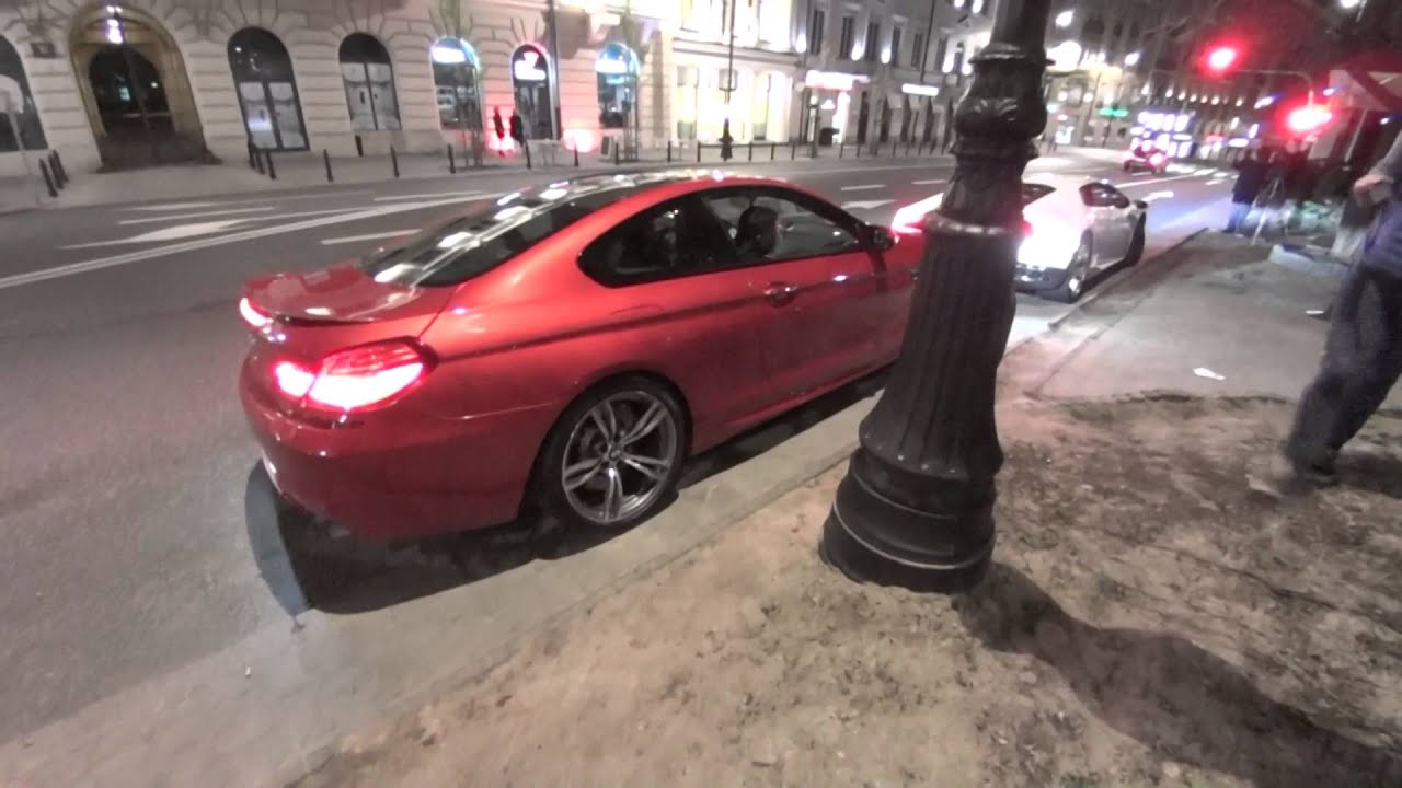 Lamborghini Huracan LP610-4 and BMW M6 F13 Revs And Acceleration In Warsaw