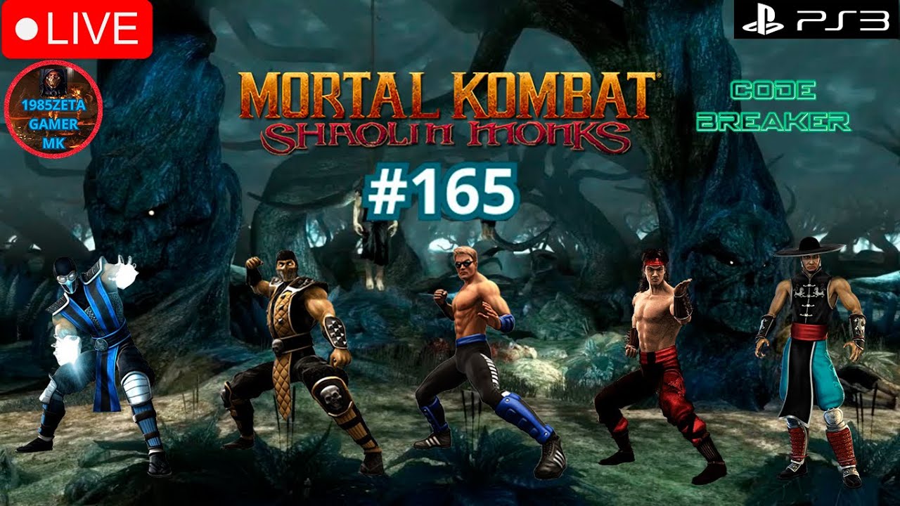 🎮Jugando al MORTAL KOMBAT SHAOLIN MONKS en Vivo 