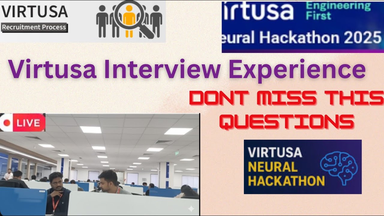 Virtusa Interview Experince and Actual Questions asked | Dont miss this opportunity