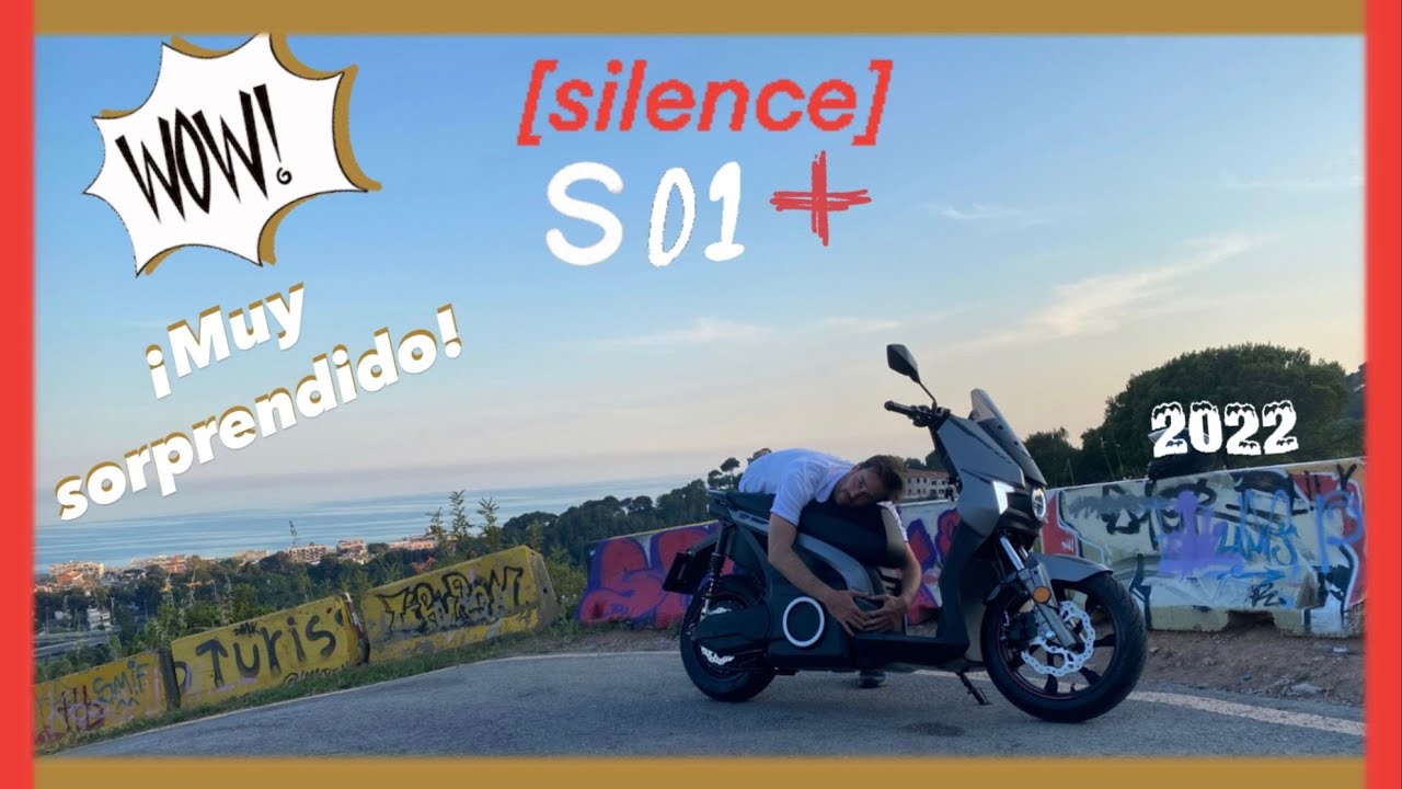 SILENCE S01+ 2022◎EL MEJOR SCOOTER  ⚡️con  BATERÍA EXTRAÍBLE 🤟