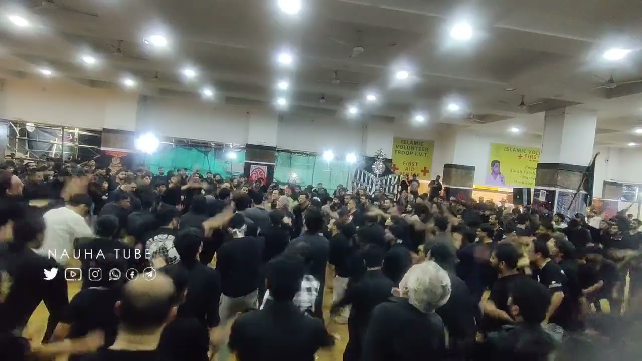 Live🔴 Busheri Matam Kesar Baug Hall Mumbai | 9th Muharram |  Gasht  | 2024/1446 | Nauha Tube