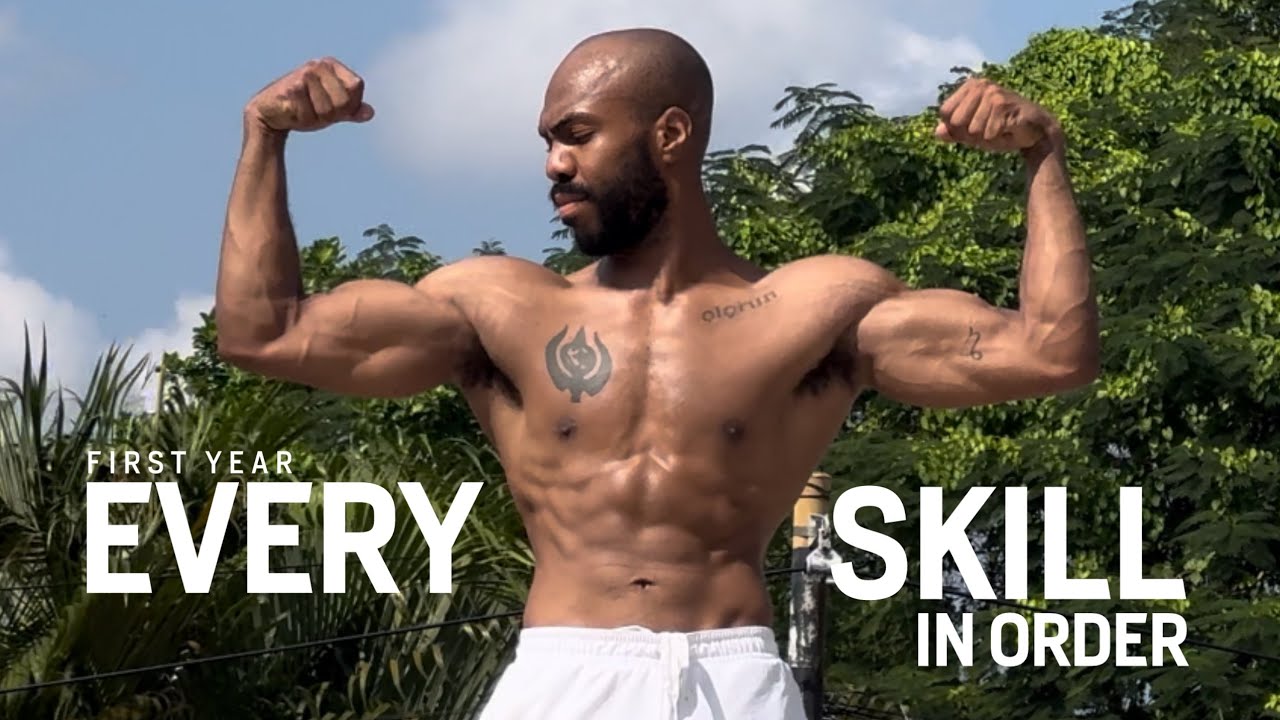 Every Calisthenics Skill to Learn In Order for your First Year!