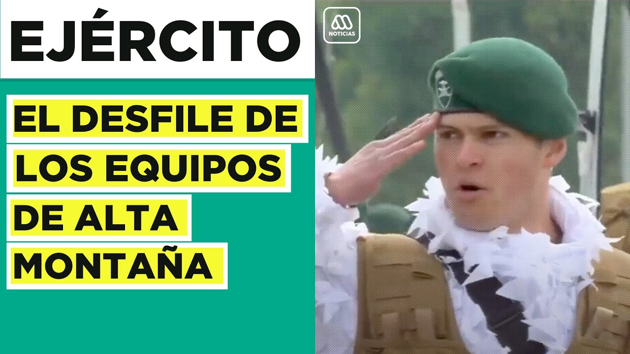 Parada Militar 2022: La presentación del equipo de alta montaña del Ejército