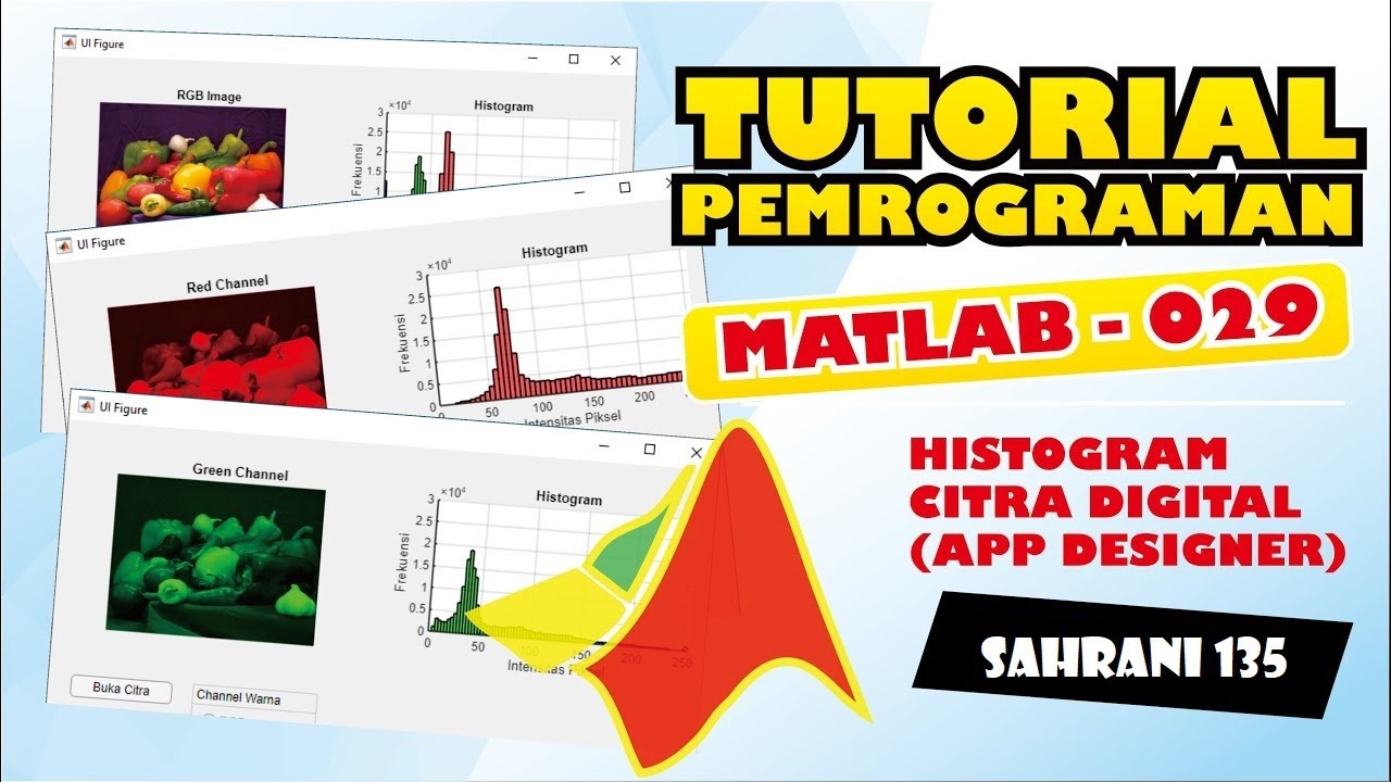 Membuat Histogram Citra Warna Menggunakan Matlab