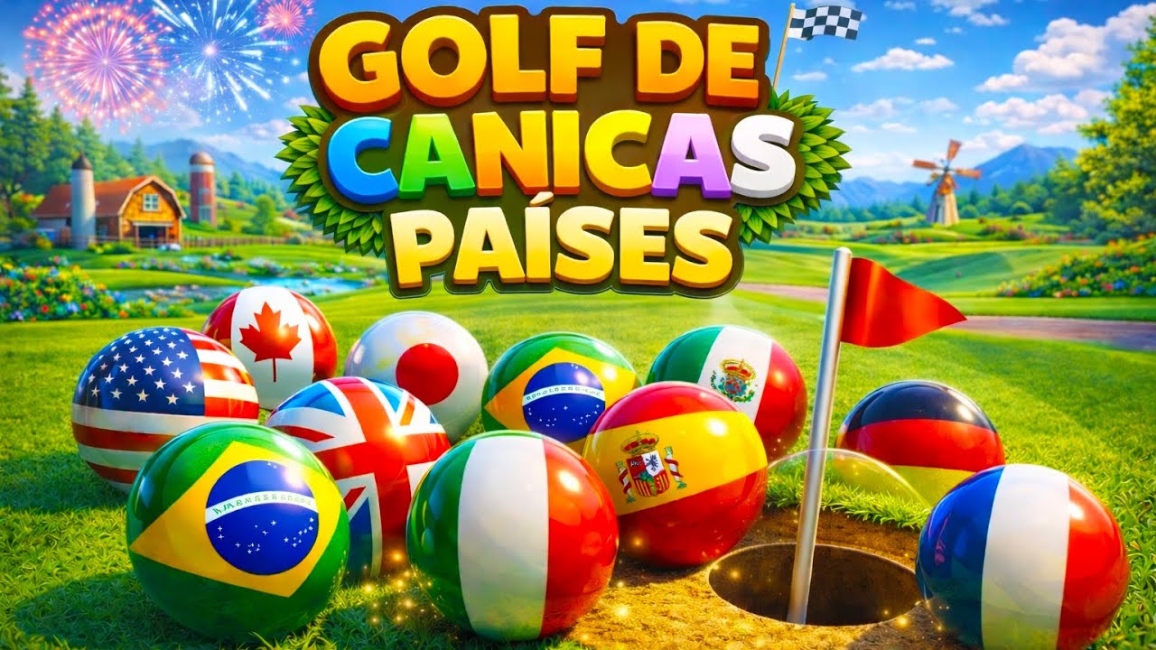 ¿Qué país ganará el golf de canicas?