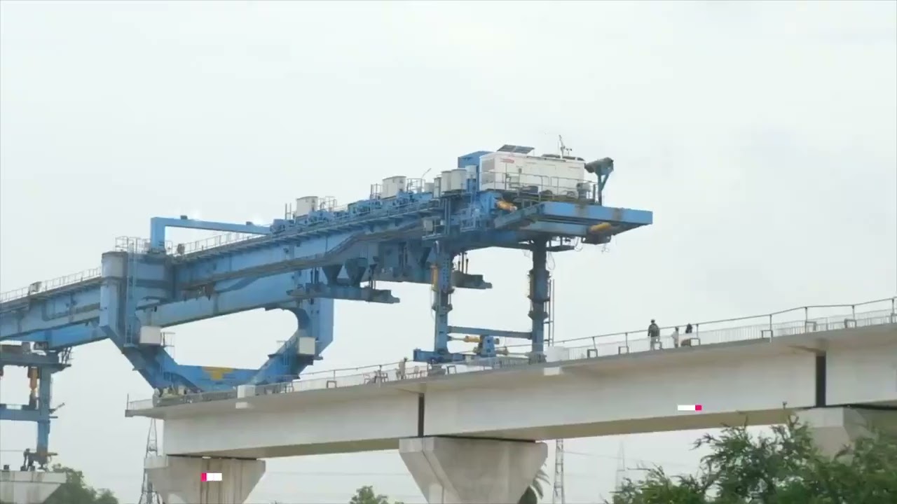 A full crew on deck operating seamlessly to bring the monumental #BulletTrain project to fruition.