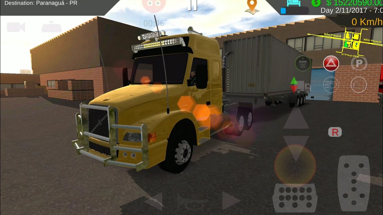 heavy truck simulator Gameplay lets go to 