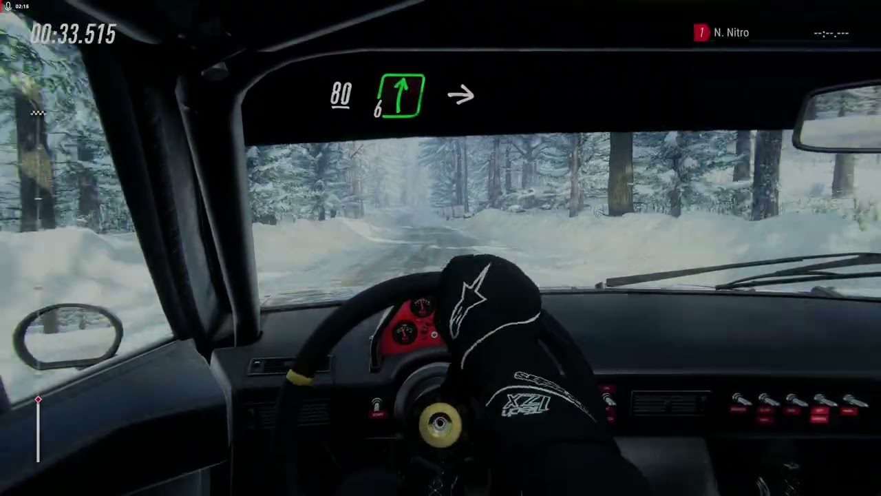 DiRT Rally 2 0 2026 03 04 Sweden daily with BMW M1 Procar rally.Cockpit view.PS 5 controller PC 4K.