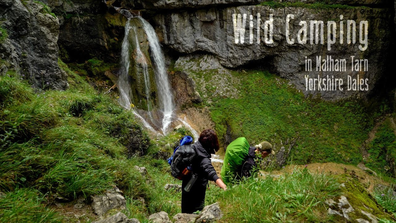 Hiking 30k with Wild Camping in Malham Tarn,  Yorkshire Dales