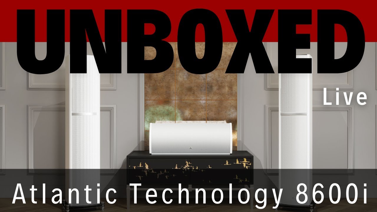 Atlantic Technology 8600i - UNBOXED Live! - Home Theater Speaker Power House!