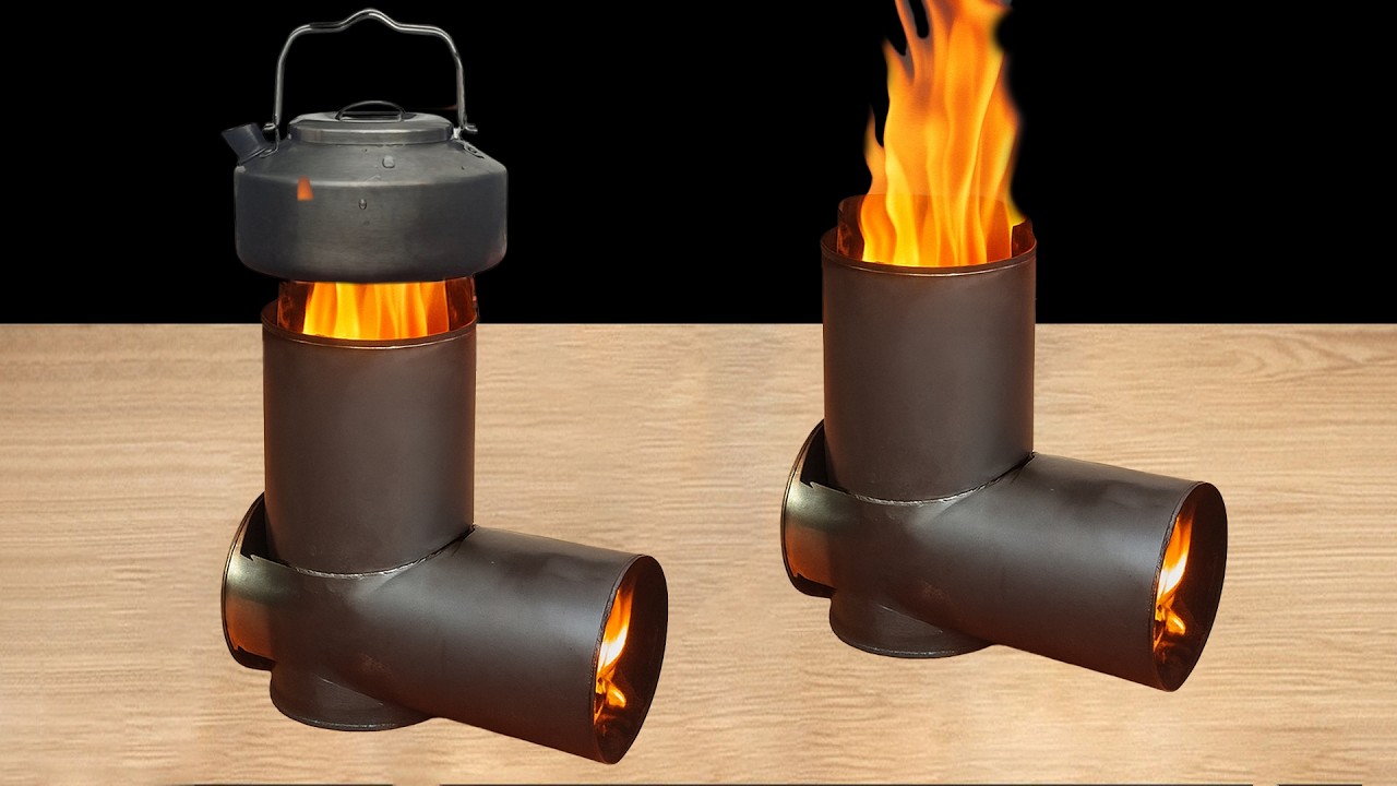How To Make The HOBO Rocker Stove From Tin Cans! Billions Of People Don't Know This Secret