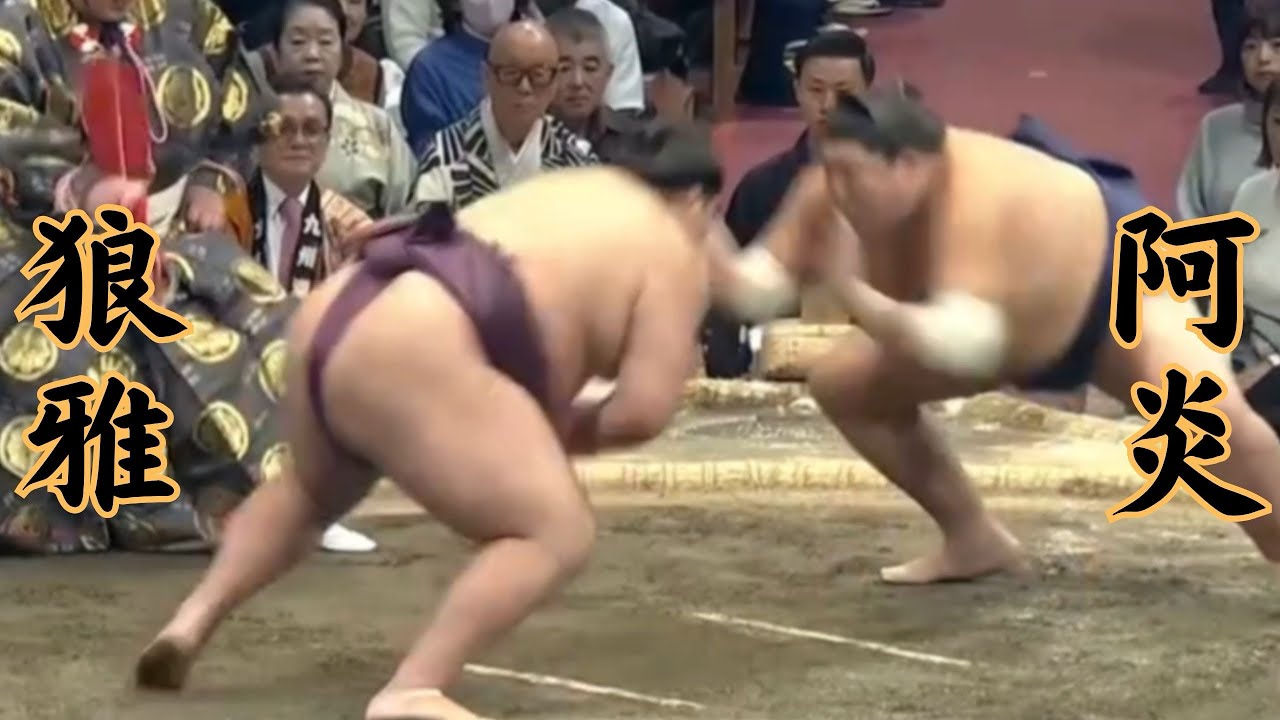 狼雅VS阿炎 令和7年11月場所11日目 #sumo #相撲