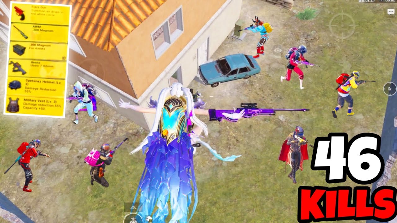 I Almost Broke My Own Highest Kills Record in BGMI • (46 KILLS) • BGMI Gameplay