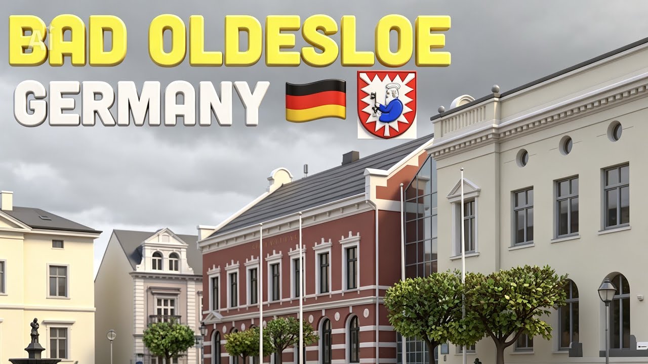 Bad Oldesloe 🇩🇪 Germany| A Self-Guided City Walking Tour 