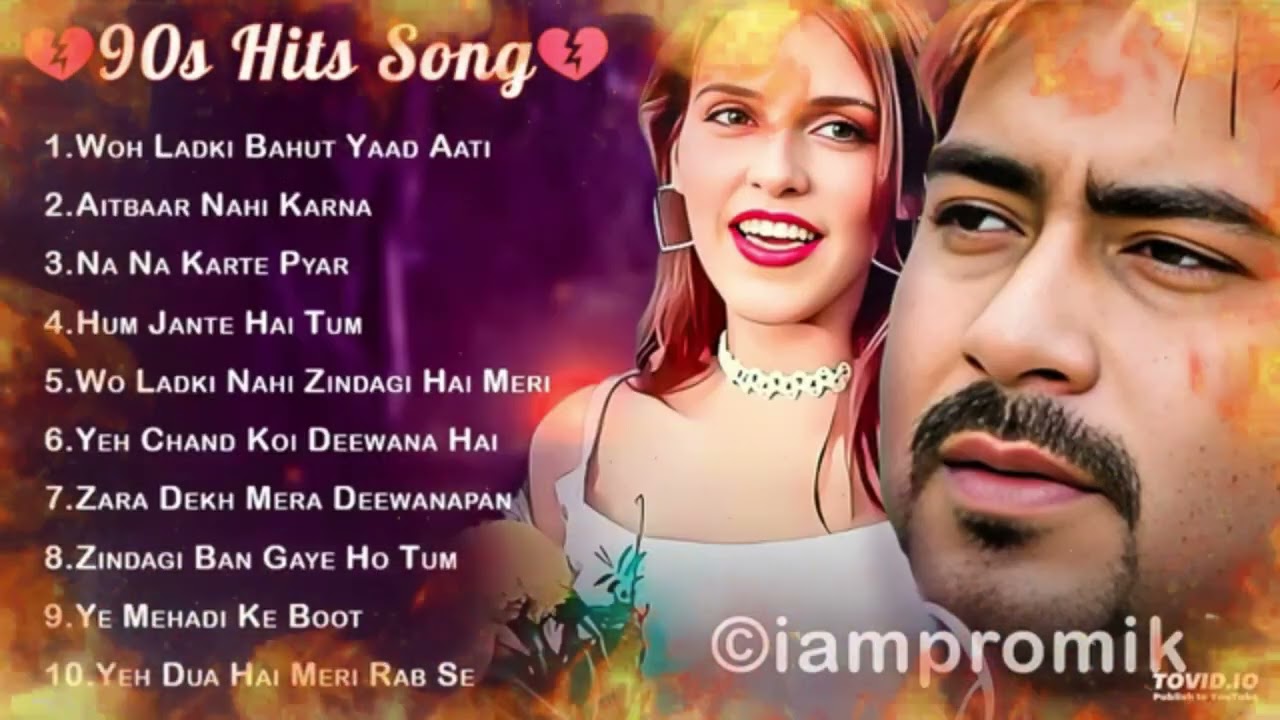 90’S Love Hindi Songs🌺🌺90’S Hit Songs 💘 Udit Narayan, Alka Yagnik, Kumar Sanu, Lata Mangeshkar