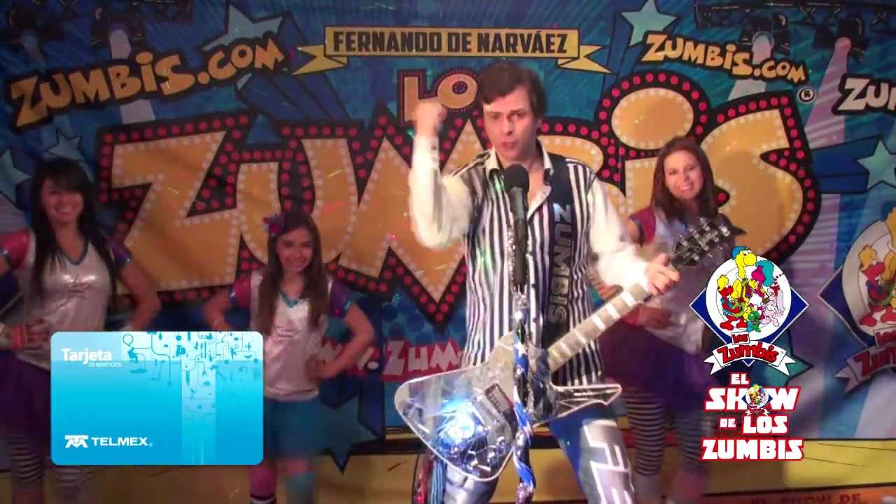 Comercial de TV del Show de Los Zumbis alianza con Telmex HD