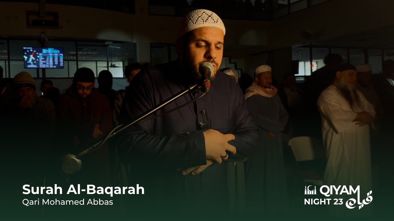 When the Doctor Is Also a Qari | Qari Mohamed Abbas | ICI Qiyam Night 23
