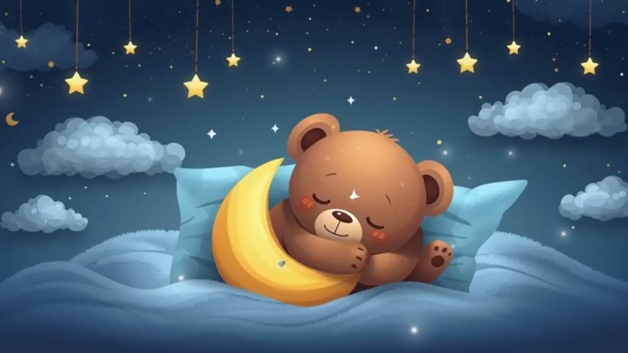 Soothing Baby Sleep Music 🎼 Mozart Brahms Lullaby 🌜 Calm Sounds for Babies
