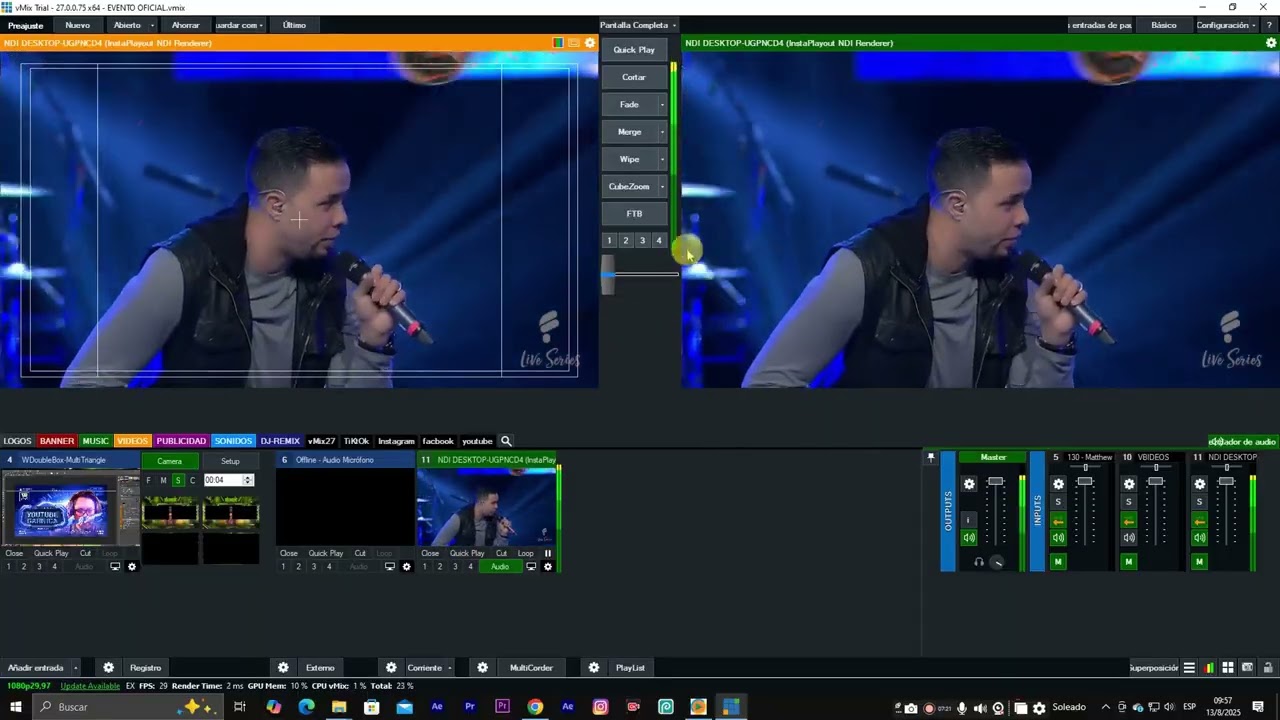✅Reproducci&oacute;n instant&aacute;nea 4.5 Insta Playout 4.5 Automation Software In vMix