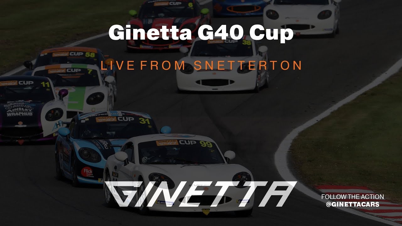 2019 Ginetta G40 Cup – Round 5 – Live from Snetterton