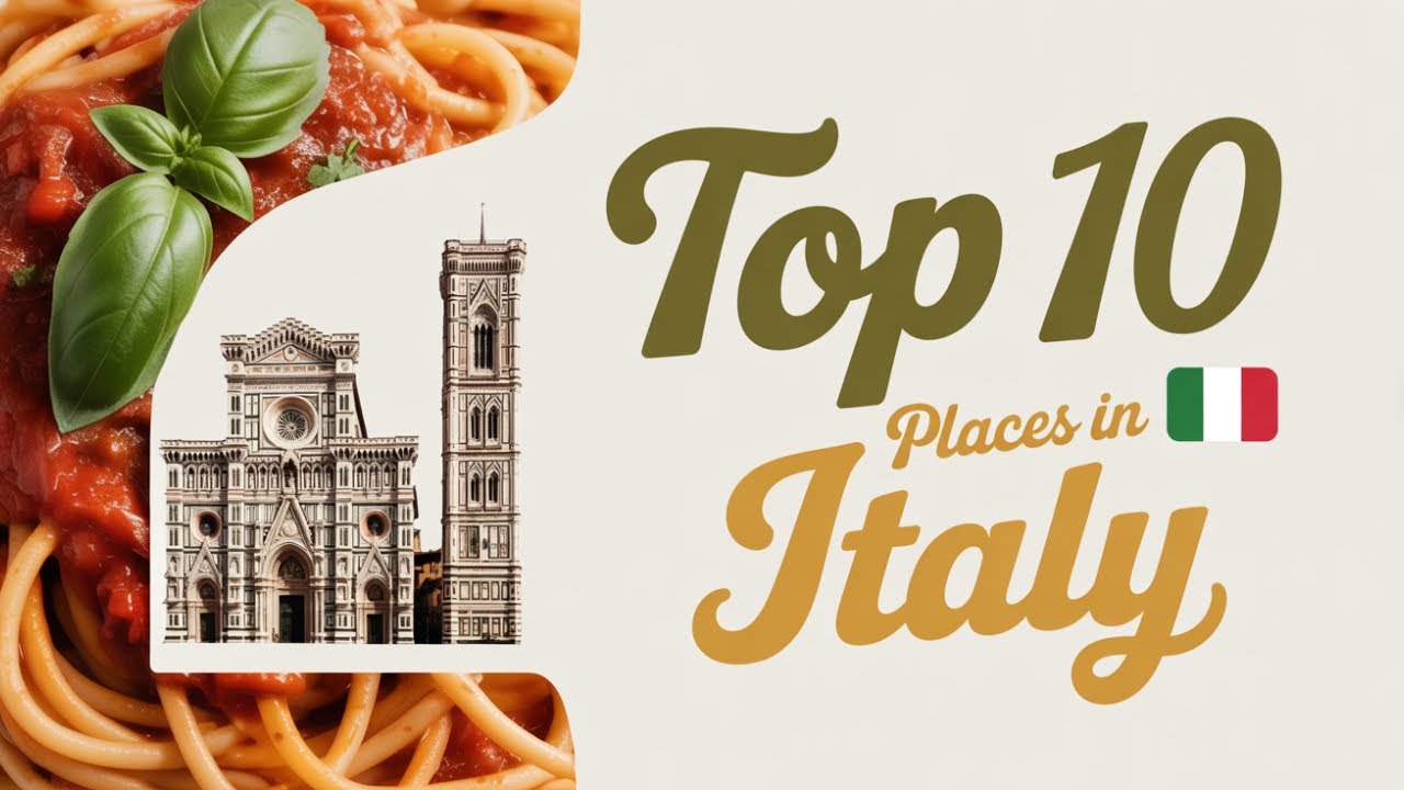 Top 10 Places to Visit in Italy Travel Guide