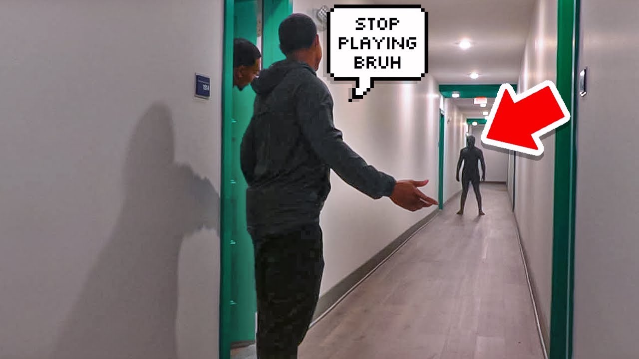 EXTREME DING DONG DITCH WEARING BLACK SUIT *GONE WRONG*