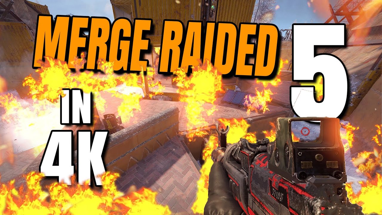 RAIDING EVERYONE GOT ME MERGE RAIDED –  4K Rust Soloish