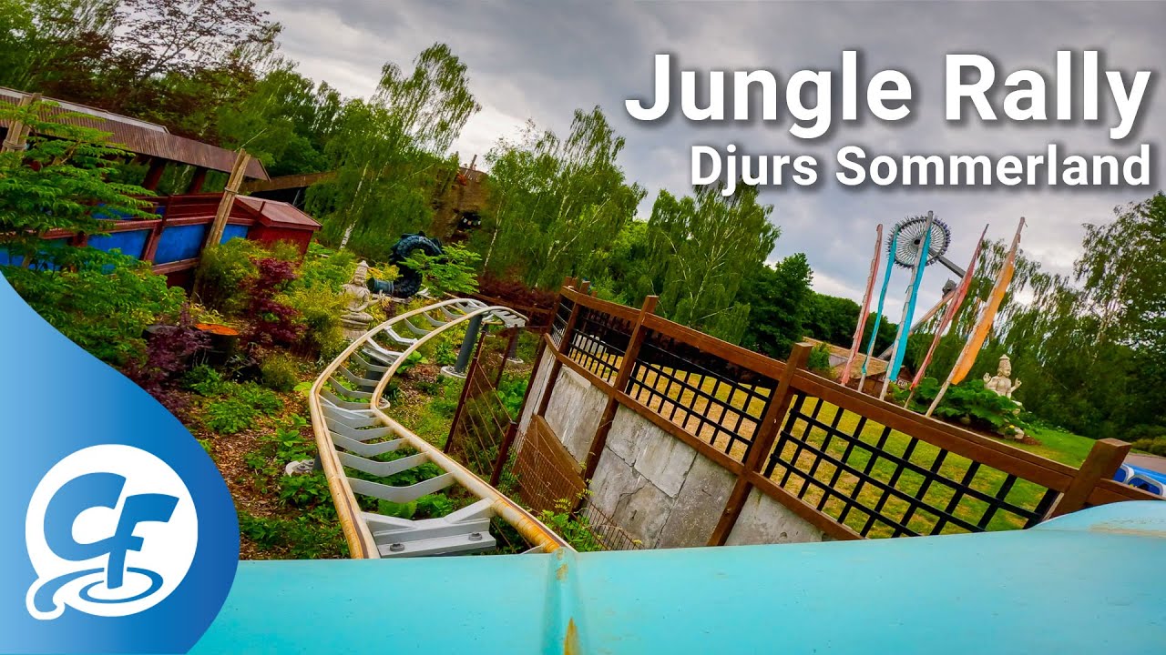 Jungle Rally front seat on-ride 5K POV @60fps Djurs Sommerland