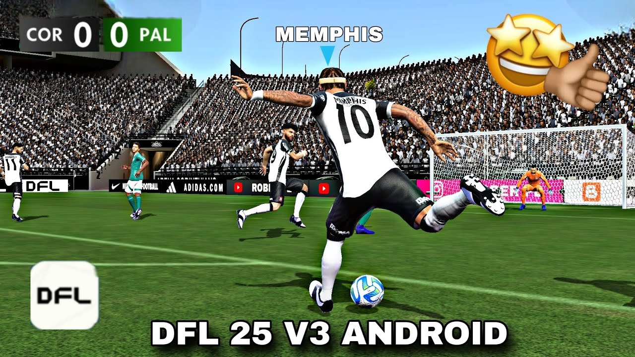 INCRÍVEL! DFL 25 V3 100% ATUALIZADO COM TIMES BRASILEIROS E MODO CARREIRA🤌 @RoberFL